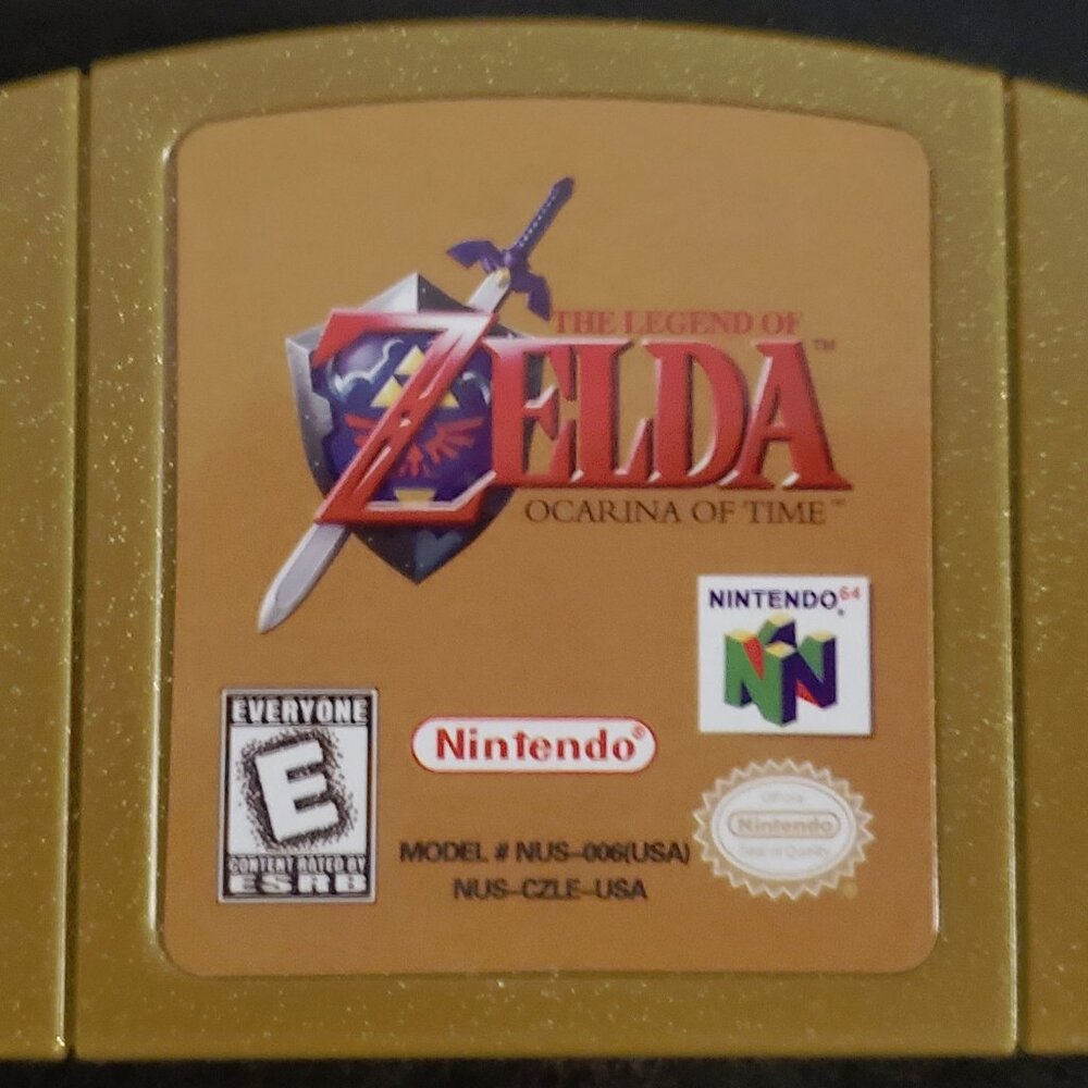 Legend of Zelda Ocarina of Time Video Game Nintendo 64 N64